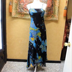 Jeff Gallama Silk Evening Dress/Gown